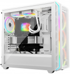 be quiet! LIGHT LOOP Enfriamiento Líquido para CPU, 2x 120mm, hasta 2100RPM, Blanco image