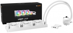 be quiet! Light Loop Enfriamiento Líquido para CPU, 3x 120mm, hasta 2100RPM, Blanco image