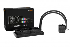 be quiet! Silent Loop 3 Enfriamiento Líquido para CPU, 2x 120mm, hasta 2500RPM, Negro image