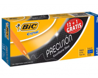Bic Bolígrafo F-290, Punto Fino 0.8mm, Azul, 12 Piezas