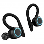 Billboard Audífonos Intrauriculares Deportivos con Micrófono Akvo X7, Inalámbrico, Bluetooth, Micro USB, Negro - Imagen adicional 2