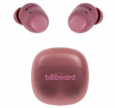 Billboard Audífonos Intrauriculares con Micrófono Native, Inalámbrico, Bluetooth, USB-C, Rosa