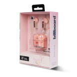 Billboard Audífonos Intrauriculares con Micrófono Soul Clear, Bluetooth, Inalámbrico, Rosa - Imagen adicional 4