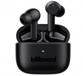 Billboard Audífonos Intrauriculares con Micrófono Soul Plus, Inalámbrico, Bluetooth, Cancelación de Ruido, USB-C, Negro