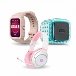 Binden Smartwatch ERA XTream X1, Touch, Bluetooth 5.0, Android/iOS, Rosa - Incluye Audífonos Dark Candy y Bocina Air Spkr