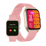 Binden Smartwatch ERA DAY, Touch, Bluetooth, Android/iOS, Rosa