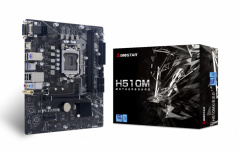 Tarjeta Madre Biostar ATX H510MX/E 2.0, S-1200, Intel H510, HDMI, 64GB DDR4 para Intel