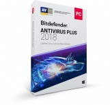 Bitdefender Antivirus Plus 2018, 3 Usuarios, 1 Año, Windows