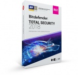 Bitdefender Total Security 2018, 5 Usuarios, 1 Año, Windows/Mac/Android/iOS