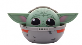 Bitty Boomers Bocina Portátil Star Wars Grogu, Bluetooth, Inalámbrico, USB-C, Multicolor