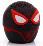 Bitty Boomers Bocina Portátil Spider-Verse, Bluetooth, Inalámbrico, MicroUSB, 10W, Negro