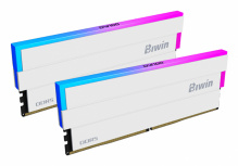 Kit Memoria RAM Biwin DW100 RGB DDR5, 6400MHz, 32GB - 2 x 16GB, CL32, Blanco image