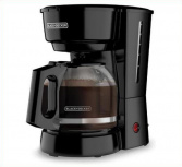 Black & Decker Cafetera de Goteo CM0915BKD, 12 Tazas