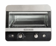 Black & Decker Horno Tostador con Freidora TOD6020B-LA, 1700W, Plata