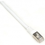 Black Box Cable Patch Cat6 FTP Moldeado RJ-45 Macho - RJ-45 Macho, 30cm, Blanco