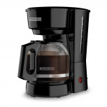 Black & Decker Cafetera de Goteo CM0916B, 12 Tazas