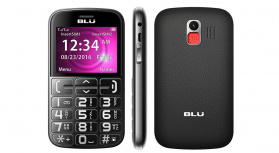BLU Joy 1.8" Dual SIM, 32MB, 24MB RAM, Negro