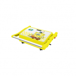 Bob Esponja Parrilla Eléctrica BOBE3, 1 Quemador, Antiadherente, 750W, Amarillo