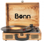 Tocadiscos Bluetooth Tipo Maletín Portátil Bonn
