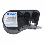 Cinta Brady M-89-427, Negro sobre Blanco, 1.5