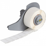 Brady Rollo de Etiquetas de Nylon M71-11-499, Transferencia Térmica, 0.5" x 0.75", 500 Etiquetas, Blanco