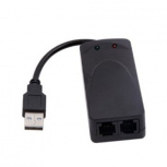 Usb Modem Rj11 BRobotix Fax Módem Externo USB, 2x RJ-11, 56 Kbit/s, Negro | Cyberpuerta.mx