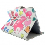 BRobotix Funda Protectora para Tablet 7'', Diseño White Hearts