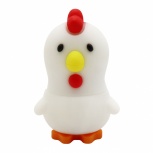 Memoria USB BRobotix 190432-14, 32GB, USB-A 2.0, Blanco