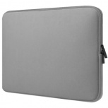 BRobotix Funda de Neopreno 256349-4 para Laptop 15.6", Gris