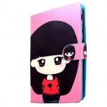 BRobotix Funda Sencilla para Tablet 7'', Diseño Candy Corazón