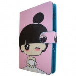 BRobotix Funda para Tablet 7'', Sencillo Candy Novia