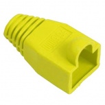 BRobotix Bota para Plug RJ-45, Amarillo, 100 Piezas