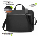 BRobotix Maletín de Poliéster LEGEND para Laptop 15.6