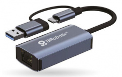 BRobotix Adaptador de Red USB 406511, Inalámbrico, 1.000Mbit/s