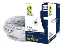 BRobotix Bobina de Cable Ethernet Cat6, UTP, 305 Metros
