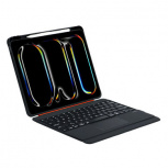 BRobotix Funda con Teclado para iPad A16 10.9", Negro