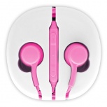 BRobotix Audífonos Intrauriculares 611288-7, Alámbrico, 1 Metros, 3.5mm, Rosa