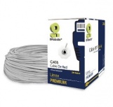 BRobotix Bobina de Cable Ethernet Cat6, UTP, 200 Metros