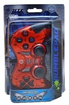 BRobotix Gamepad RumblePad, Alámbrico, USB 2.0, Rojo