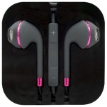 BRobotix Audífonos Intrauriculares 764649, 1.15 Metros, Gris/Rosa - Imagen adicional 1
