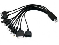 BRobotix Cargador USB Universal para Celular, Negro