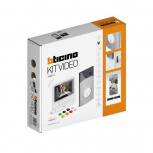 Bticino Kit Videoportero 364614, Monitor de 5", Inalámbrico, Gris