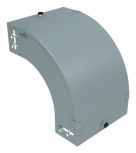 Bticino Curva Vertical 90° AP300Z, 300 x 75mm, Gris