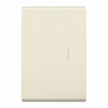 Bticino Placa Ciega para Pared E5N0R, 20 Piezas, Marfil