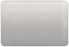 Bticino Placa Ciega de Aluminio para Pared JA4803M0AAQ, Natural