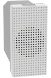 Bticino Zumbador JW4356V127Q, 1 Módulo, 127V, Blanco