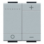 Bticino Atenuador NT4411N, 2 Botones, Gris