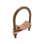 Burndy Conector de Tierra GD1926, 4 AWG, 2-1/2", Cobre