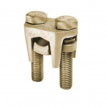 Burndy Conector Bipartido KVS28, 1 Orifício, para Cobre/Aluminio