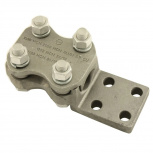 Burndy Terminal para Cable NAR42A4N, 4 Polos, Aluminio, 1 Pieza